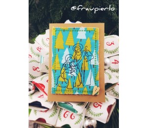 Stickserie - ITH Postkarten Krippenspiel